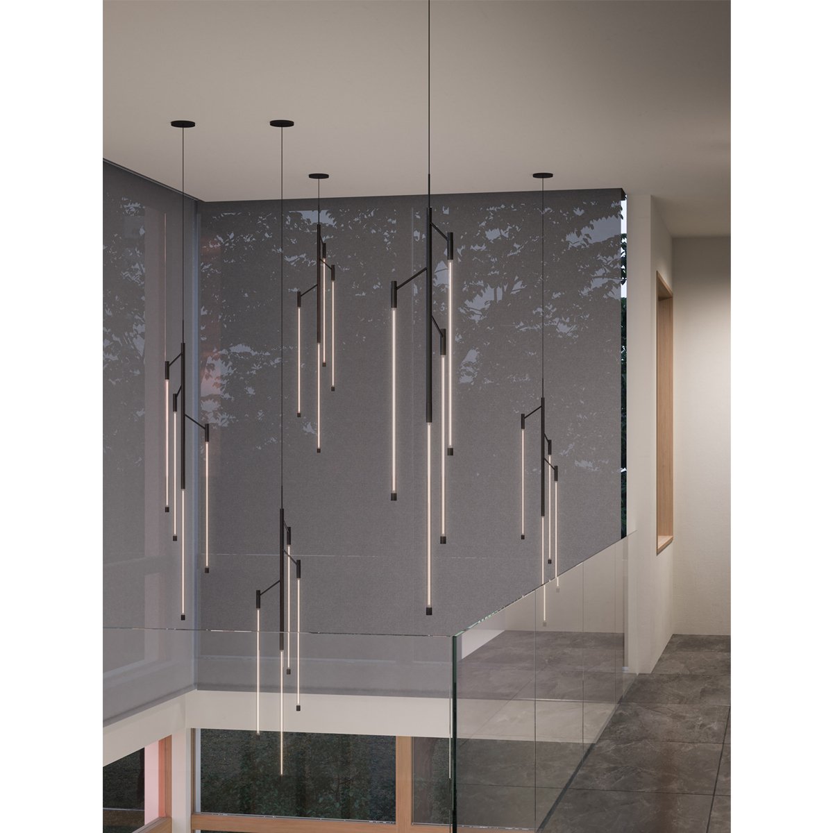 Motif LED Foyer Pendant - Display