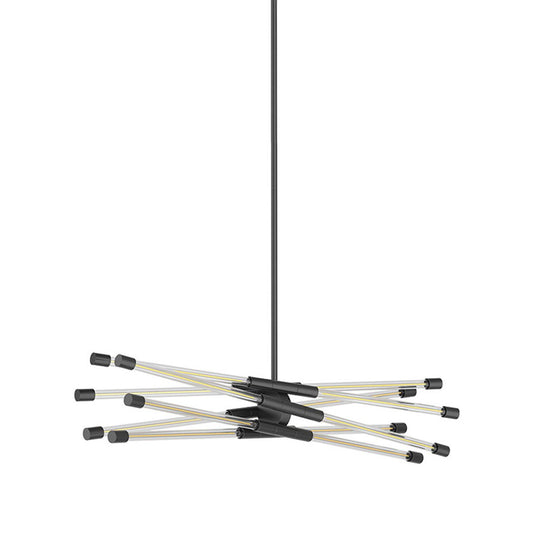 Motif LED Linear Suspension - Black Finish