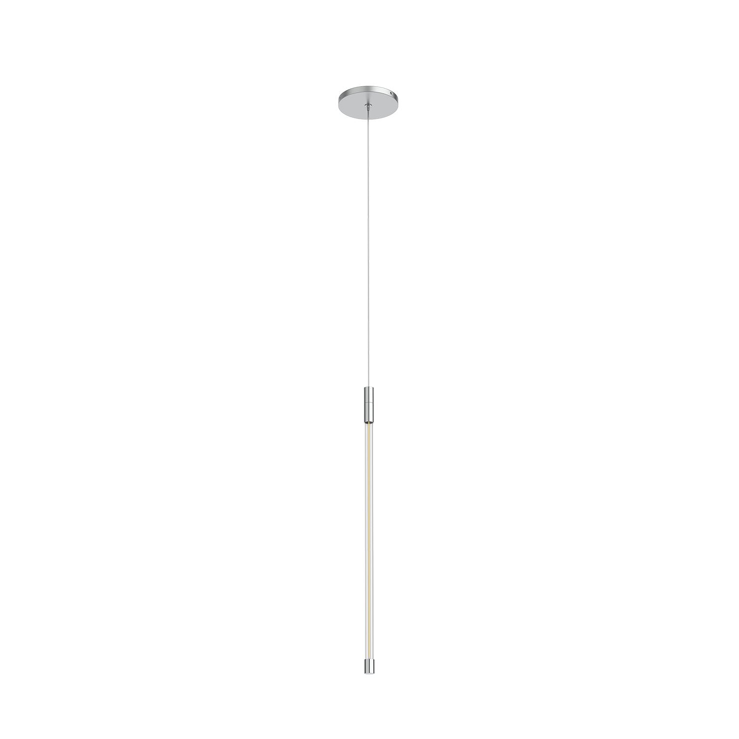 Motif Small LED Mini Pendant - Polished Nickel Finish