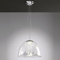 Load image into Gallery viewer, Mountain View Pendant Light - Crystal/Chrome Finish
