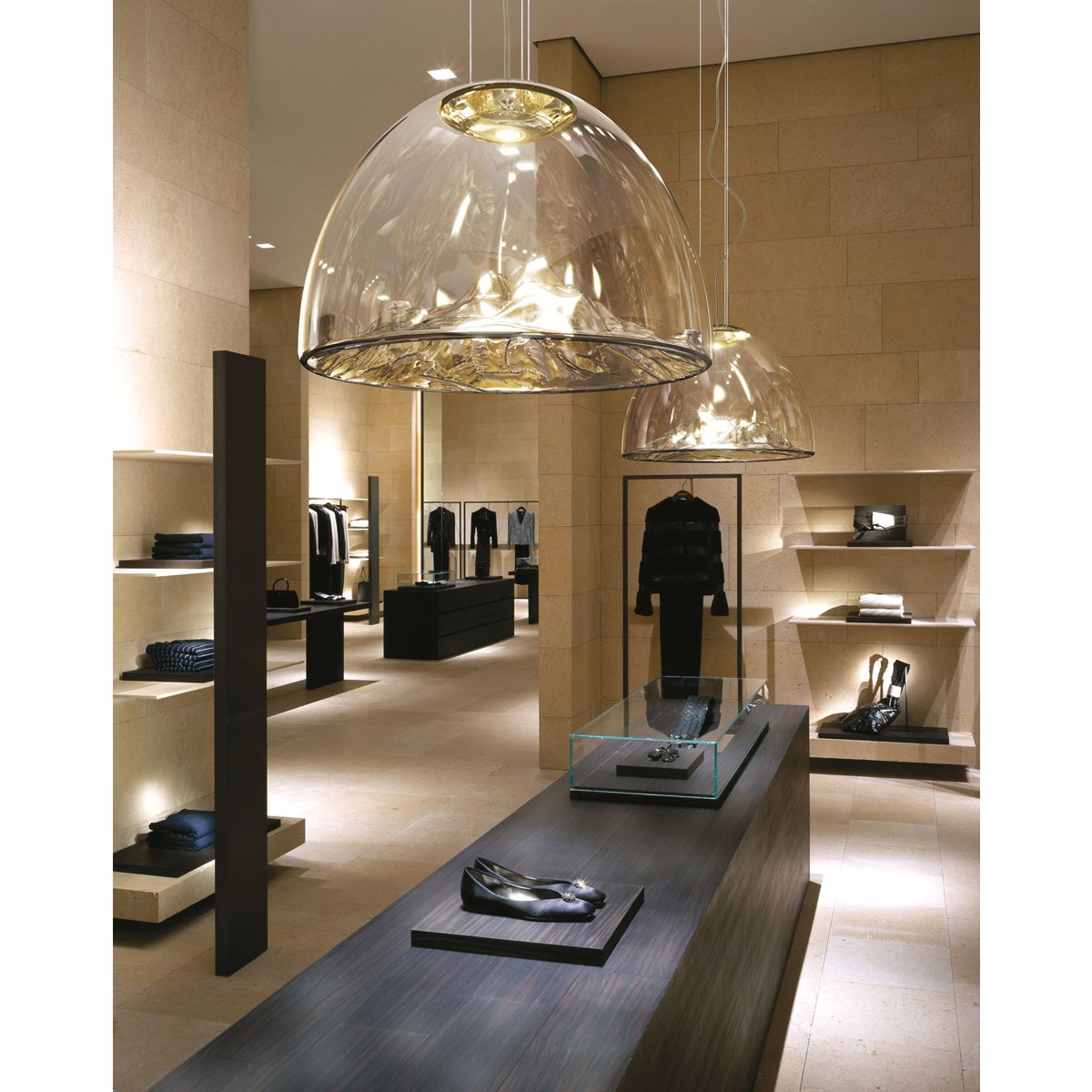 Mountain View Pendant Light - Display