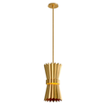 Load image into Gallery viewer, Moxy Mini Pendant - Gold Leaf Finish
