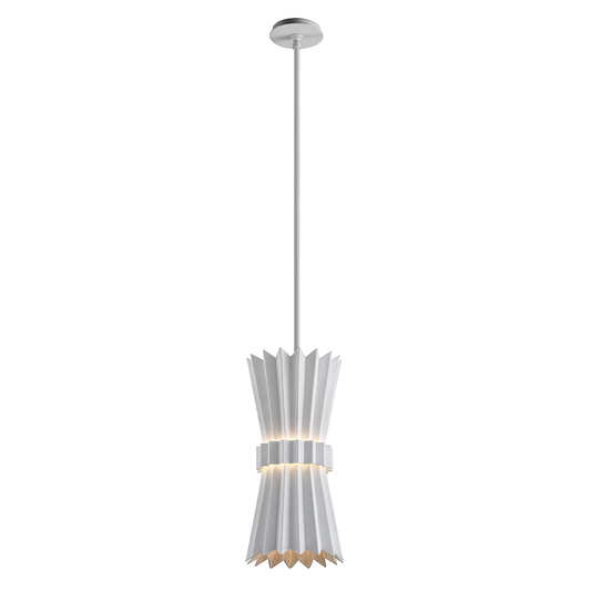 Moxy Mini Pendant - Gesso White Finish