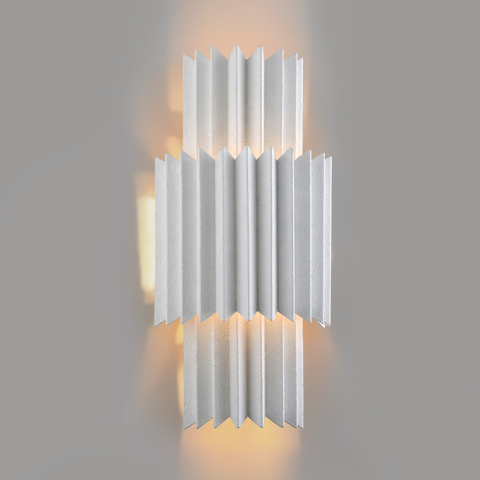 Moxy 20" Wall Sconce - Gesso White Display