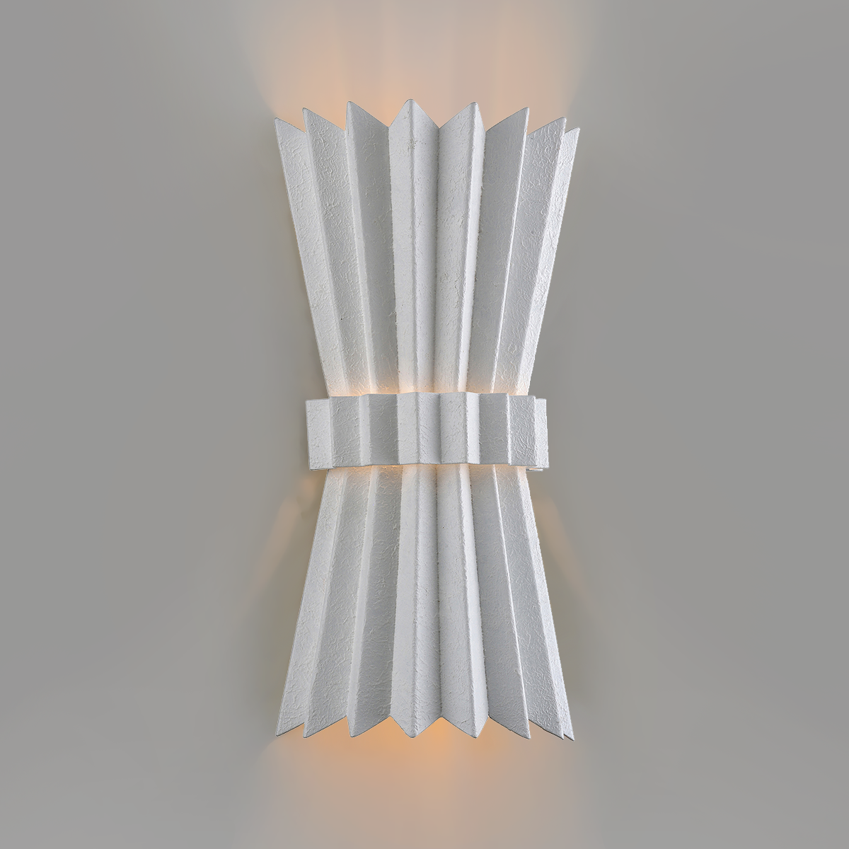 Moxy 16" Wall Sconce - Gesso White Display