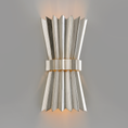 Load image into Gallery viewer, Moxy 16" Wall Sconce - Silver Leaf Display
