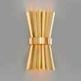 Load image into Gallery viewer, Moxy 16" Wall Sconce - Gold Leaf Display
