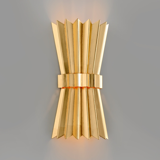 Moxy 16" Wall Sconce - Gold Leaf Display