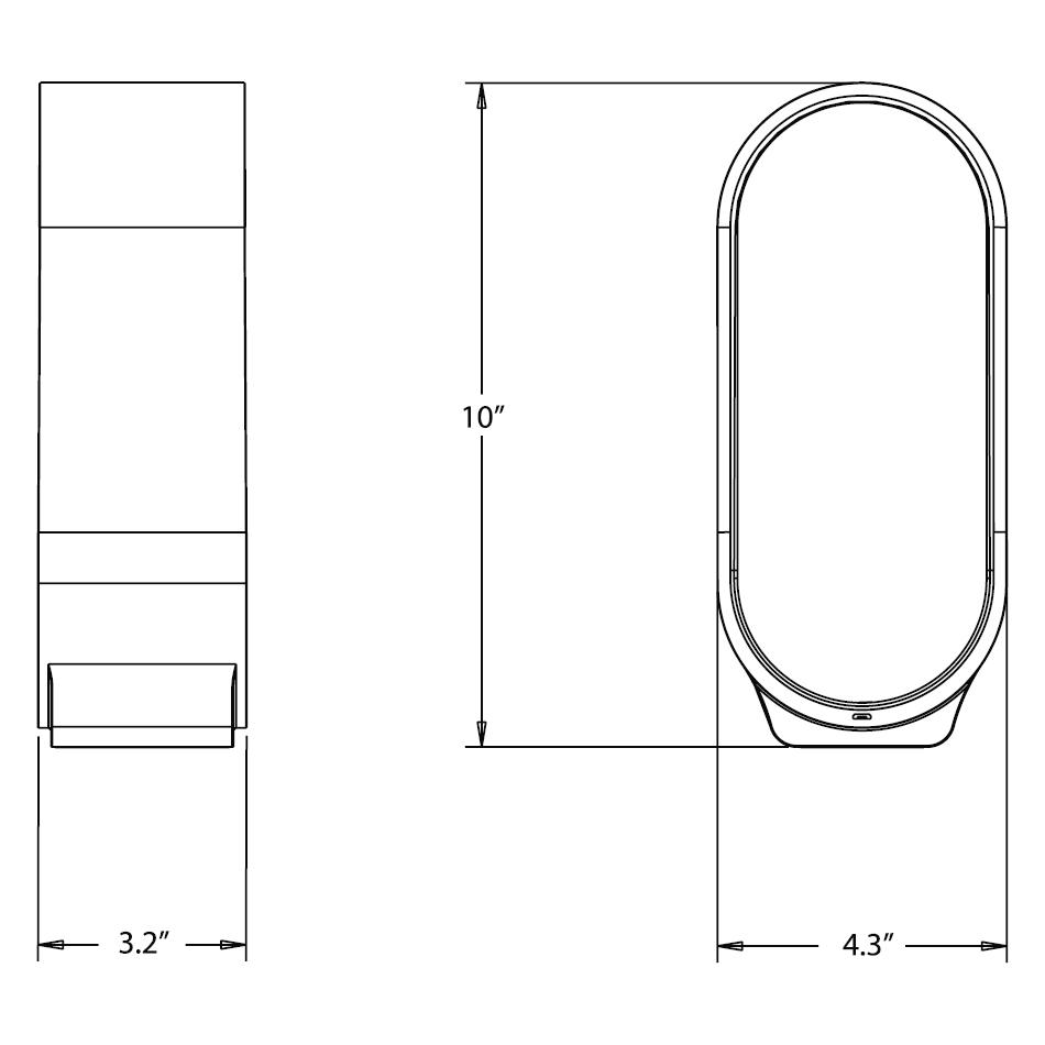 Mr. GO! Portable Table Lamp - Diagram