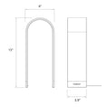 Load image into Gallery viewer, Mr. n Tall LED Table Lamp - Diagram
