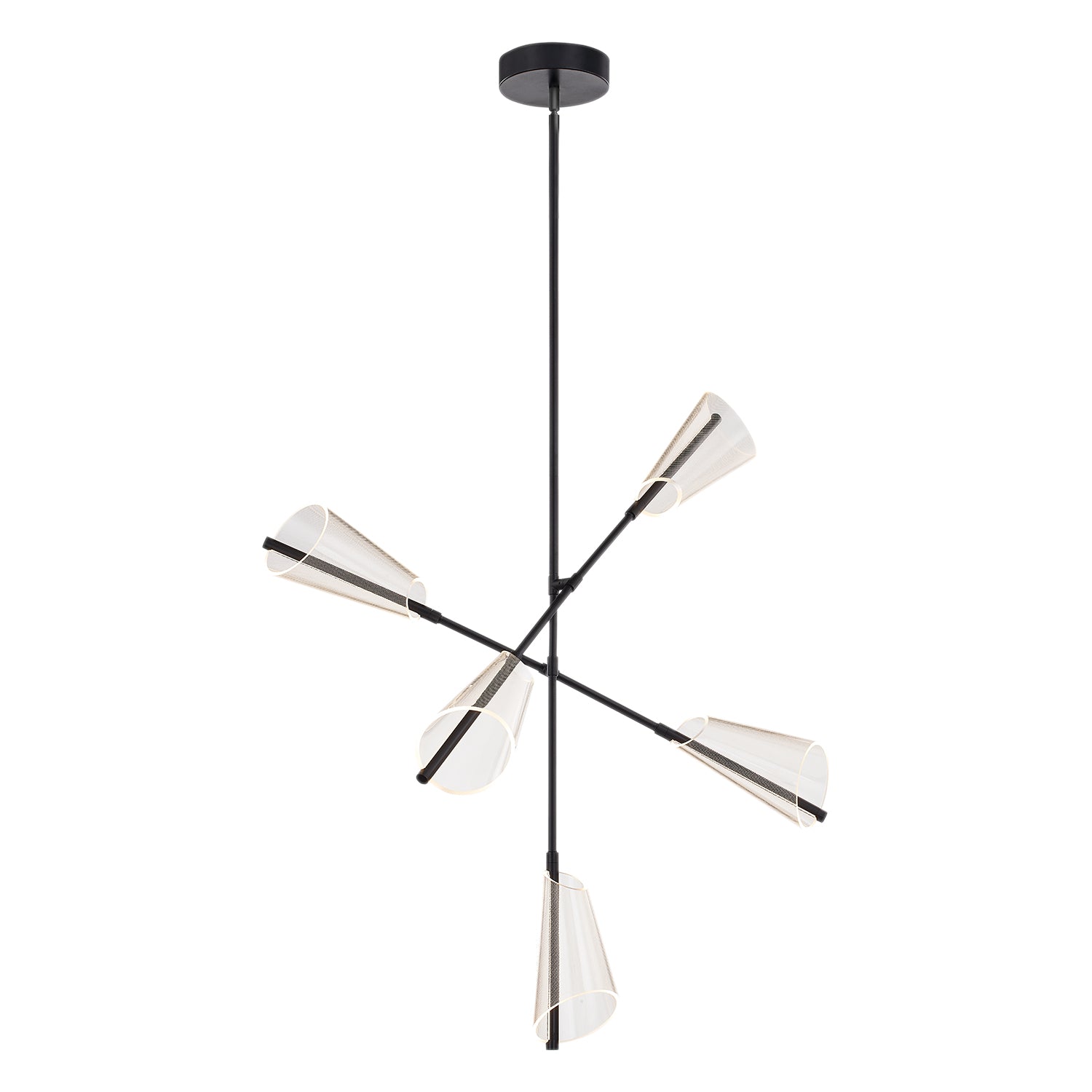 Mulberry LED Chandelier - Black