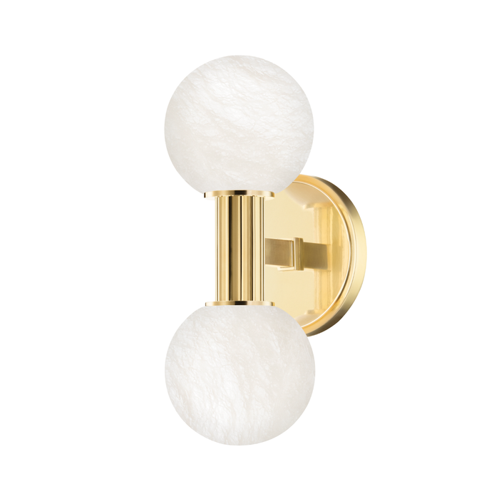 Murray Hill 2-Light Wall Sconce - Aged BrassFinish