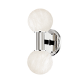 Load image into Gallery viewer, Murray Hill 2-Light Wall Sconce - Polished Nickel Finish
