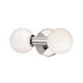 Load image into Gallery viewer, Murray Hill 2-Light Wall Sconce - Polished Nickel Finish
