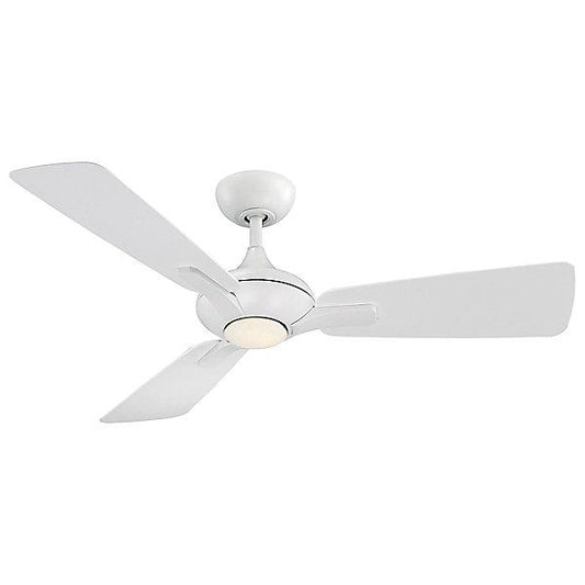 Mykonos Smart Ceiling Fan - Matte White Finish