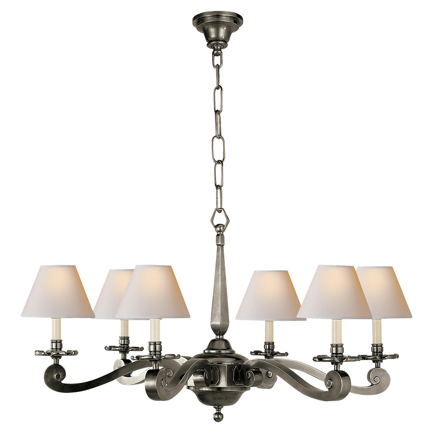 Myrna Chandelier - Gun Metal