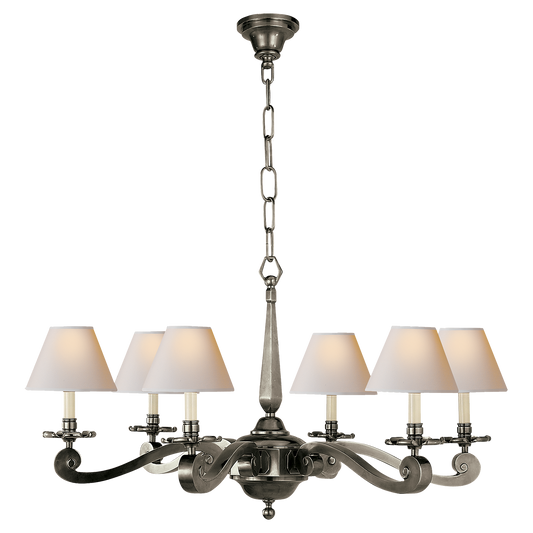 Myrna Chandelier - Gun Metal