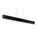 Mystique 42" LED Linear Suspension - Black Finish