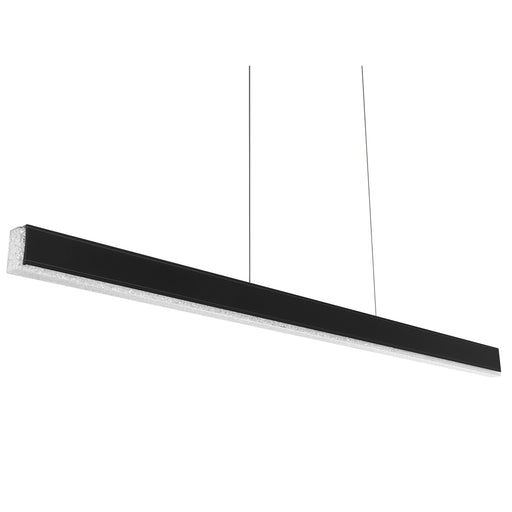 Mystique 70" LED Linear Suspension - Black Finish