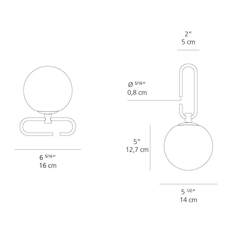 NH1217 Table Lamp - Diagram