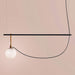 NH 32.3 Linear Suspension Small Globe - Brushed Brass/Black Finish