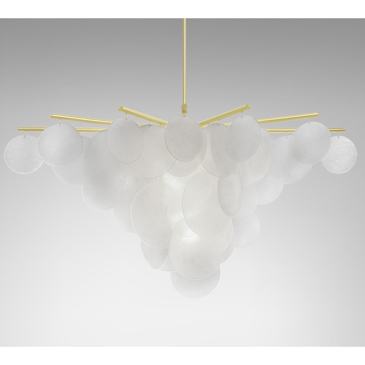 Nimbus Large Pendant - Satin Brass Finish