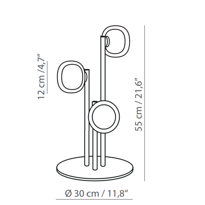 Nabila Table Lamp - Diagram