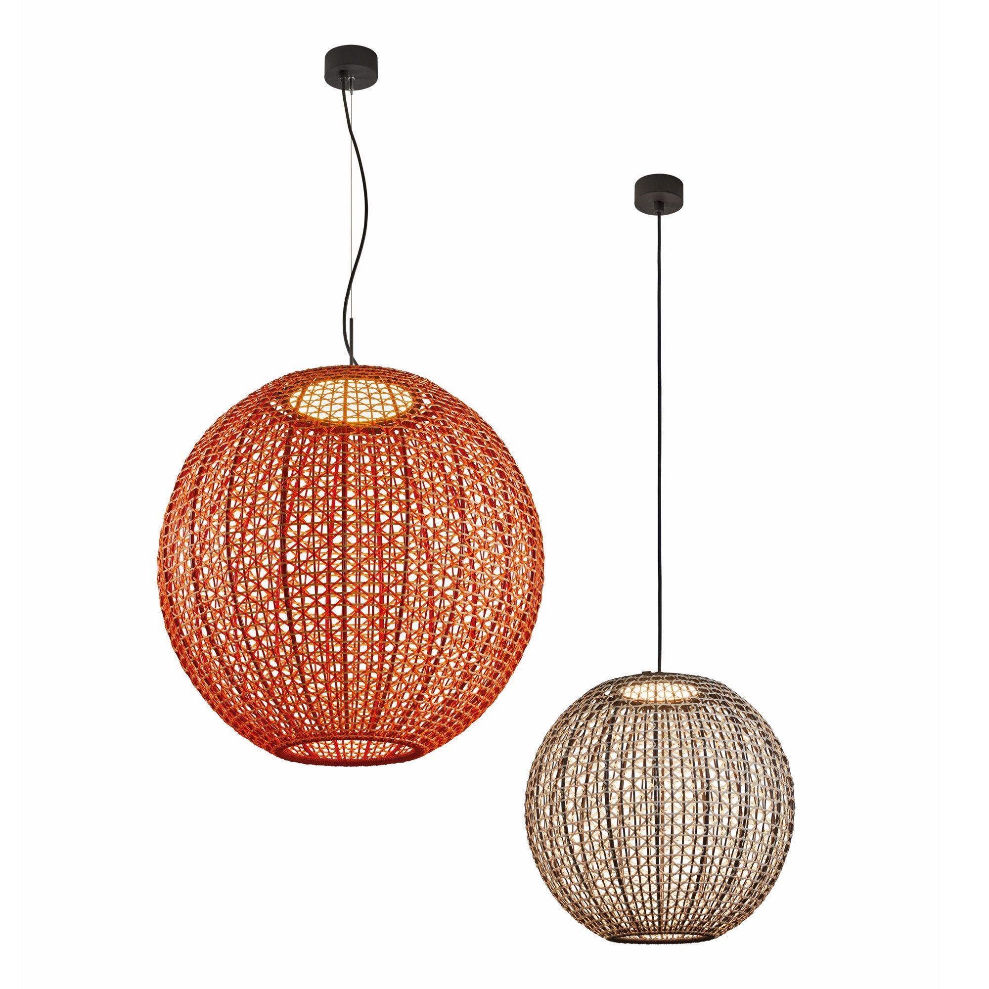 Nans Outdoor LED Sphere Pendant - Display