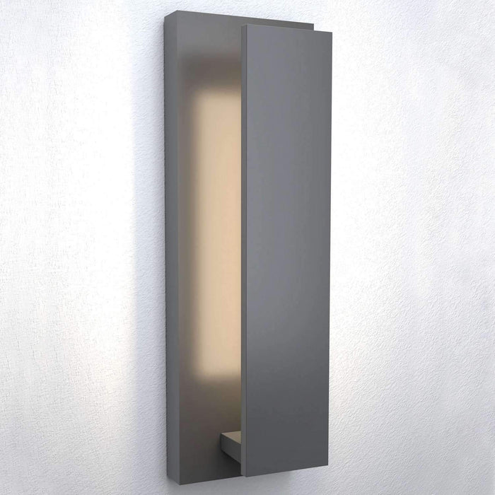Nate 17" Outdoor Wall Sconce - Graphite Finish