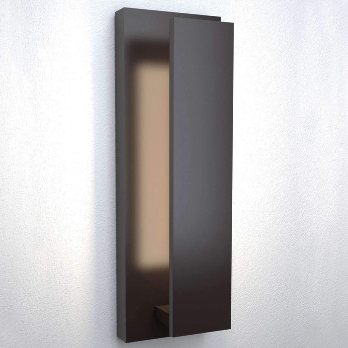 Nate 17" Outdoor Wall Sconce - Bronze Finish