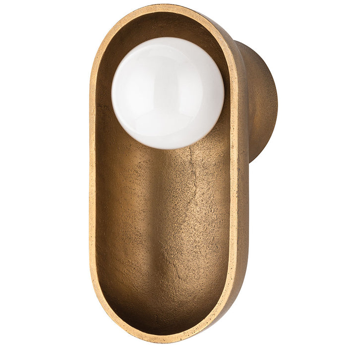 Nathan Wall Sconce - Aged Brass