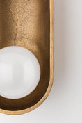 Load image into Gallery viewer, Nathan Wall Sconce - Aged Brass
