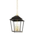 Load image into Gallery viewer, Natick Pendant - Soft Black/Aged Brass
