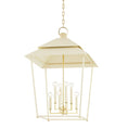 Load image into Gallery viewer, Natick Pendant - Soft Sand/Aged Brass
