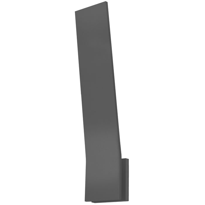 Nevis Large LED Outdoor Wall Sconce - Graphite Finish