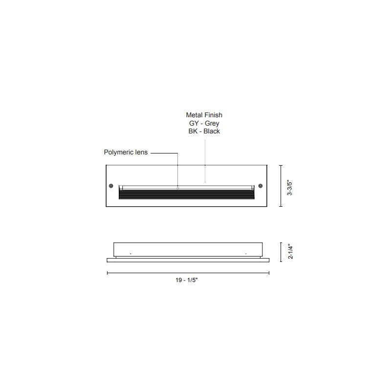 Newport LED 7120 Step Light - Diagram