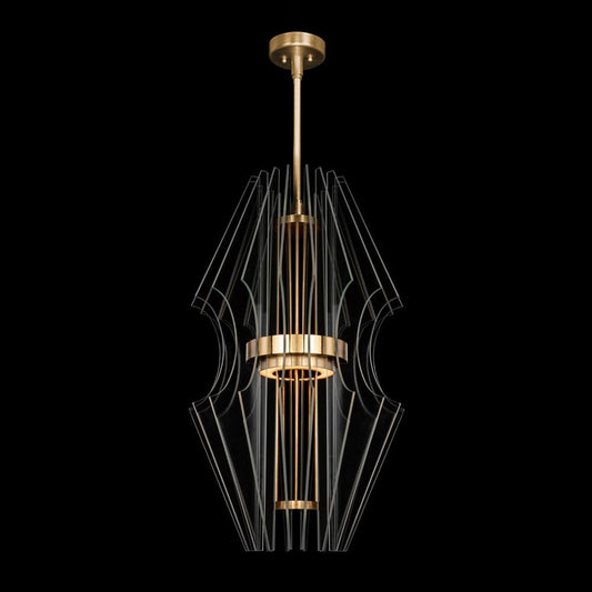 Newton Pendant 913240 - Gold Leaf Finish