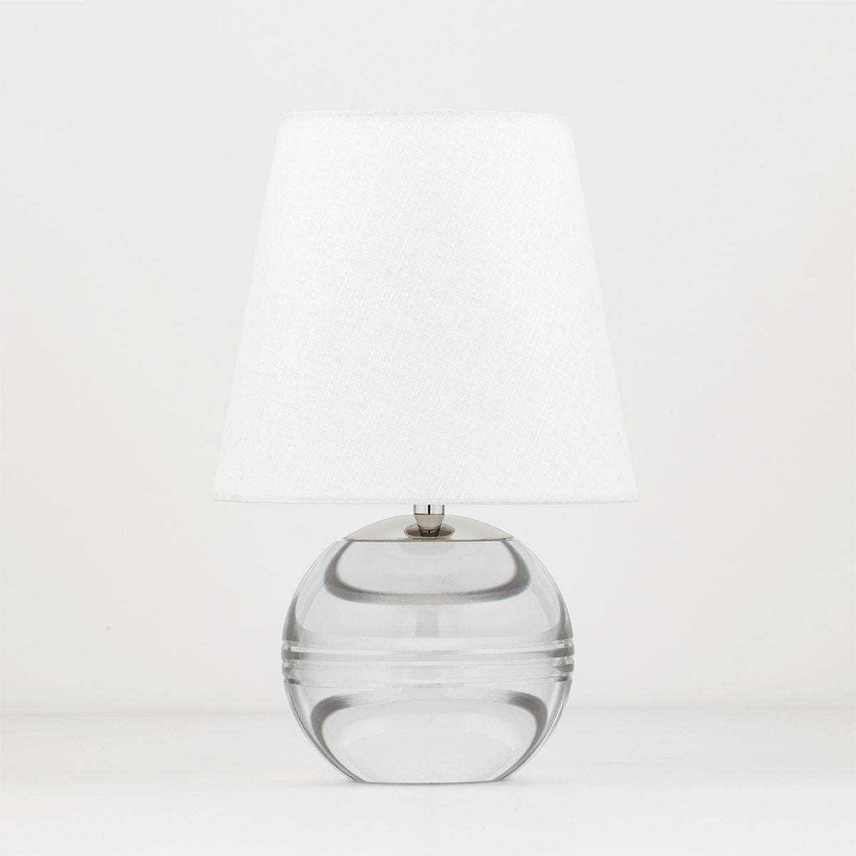 Nicole Table Lamp - Polished Nickel Finish