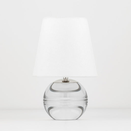 Nicole Table Lamp - Polished Nickel Finish