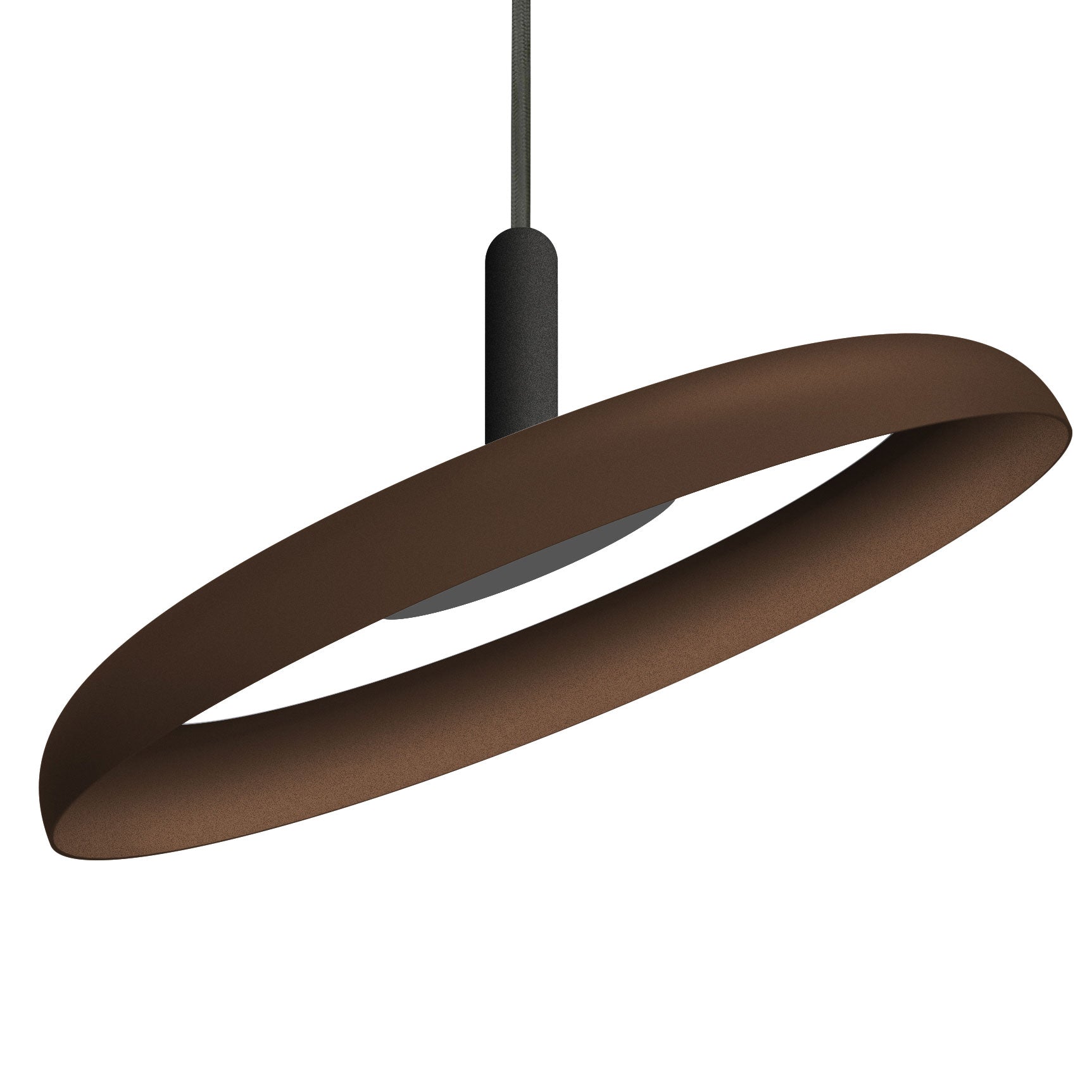 Nivel LED Pendant - Black/Espresso Finish