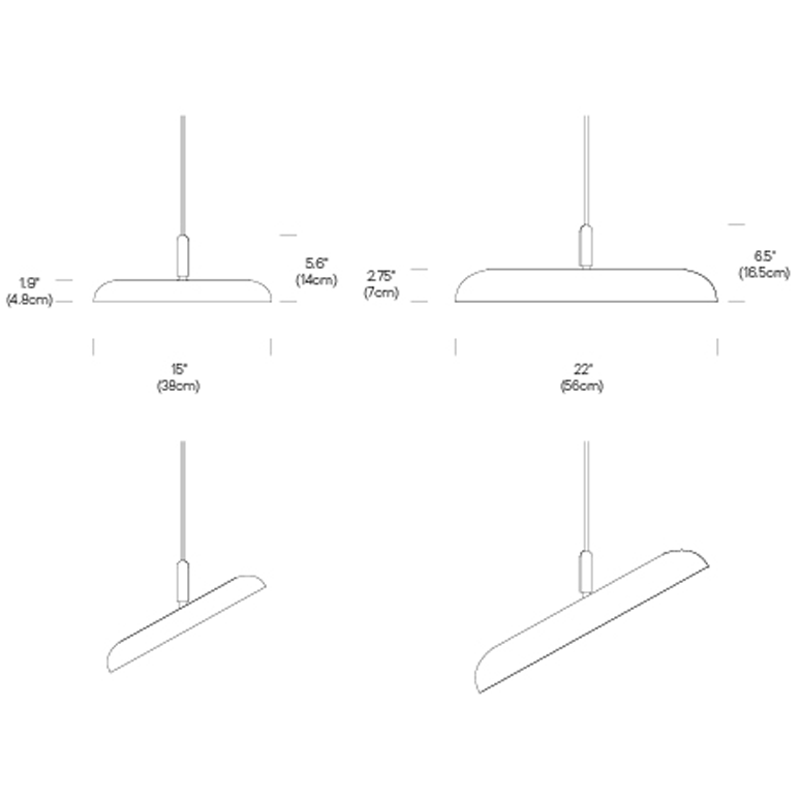 Nivel LED Pendant - Diagram