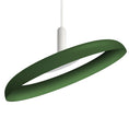 Load image into Gallery viewer, Nivel LED Pendant - White/Forest Green Finish
