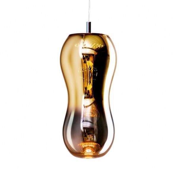 No Name LED Suspension Light - Gold