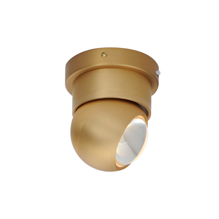 Nodes Adjustable LED Monopoint - Gold Finish