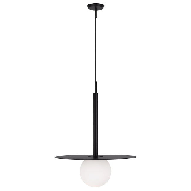 Nodes Large Pendant - Midnight Black