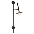 Load image into Gallery viewer, Nodes Large Pivot Sconce - Midnight Black Finish
