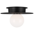 Load image into Gallery viewer, Nodes Small Flush Mount - Midnight Black Finish
