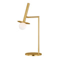 Load image into Gallery viewer, Nodes Table Lamp - Burnished Brass Finish
