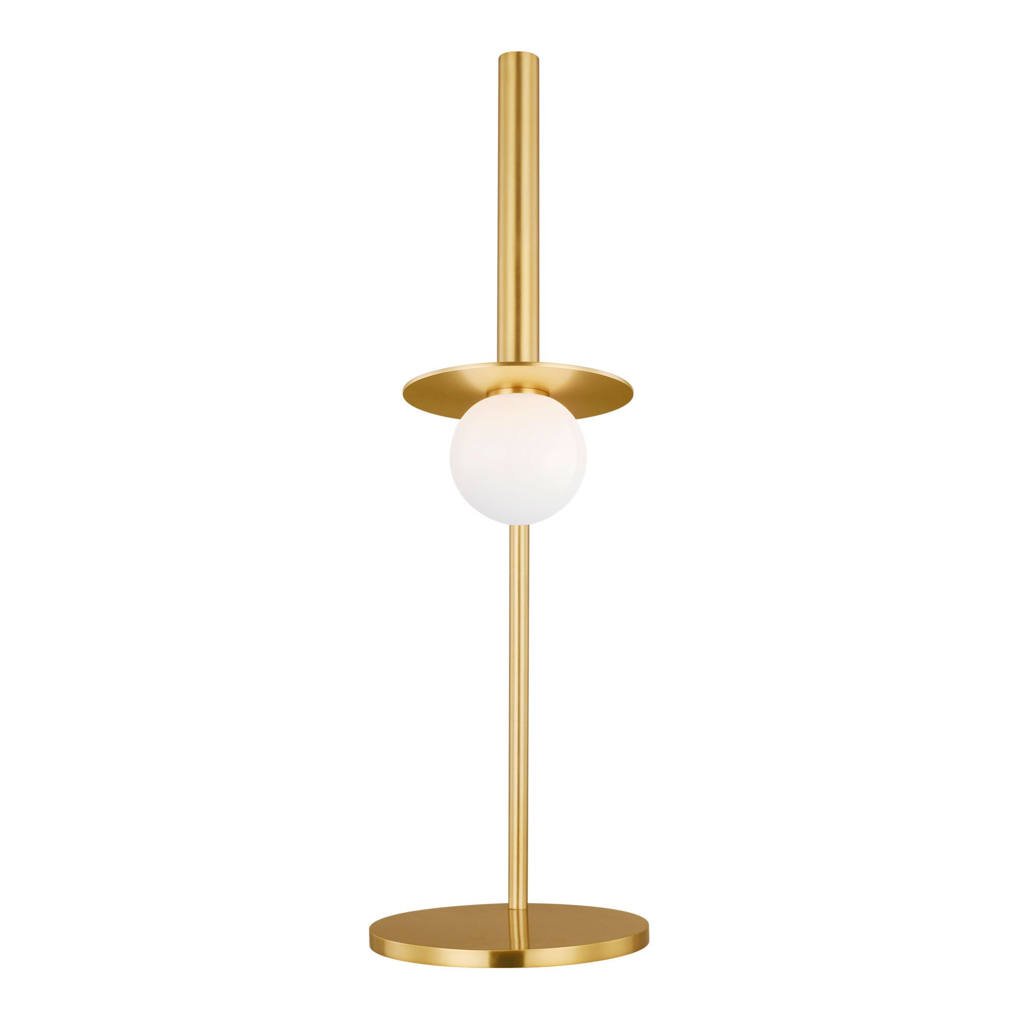 Nodes Table Lamp - Burnished Brass Finish