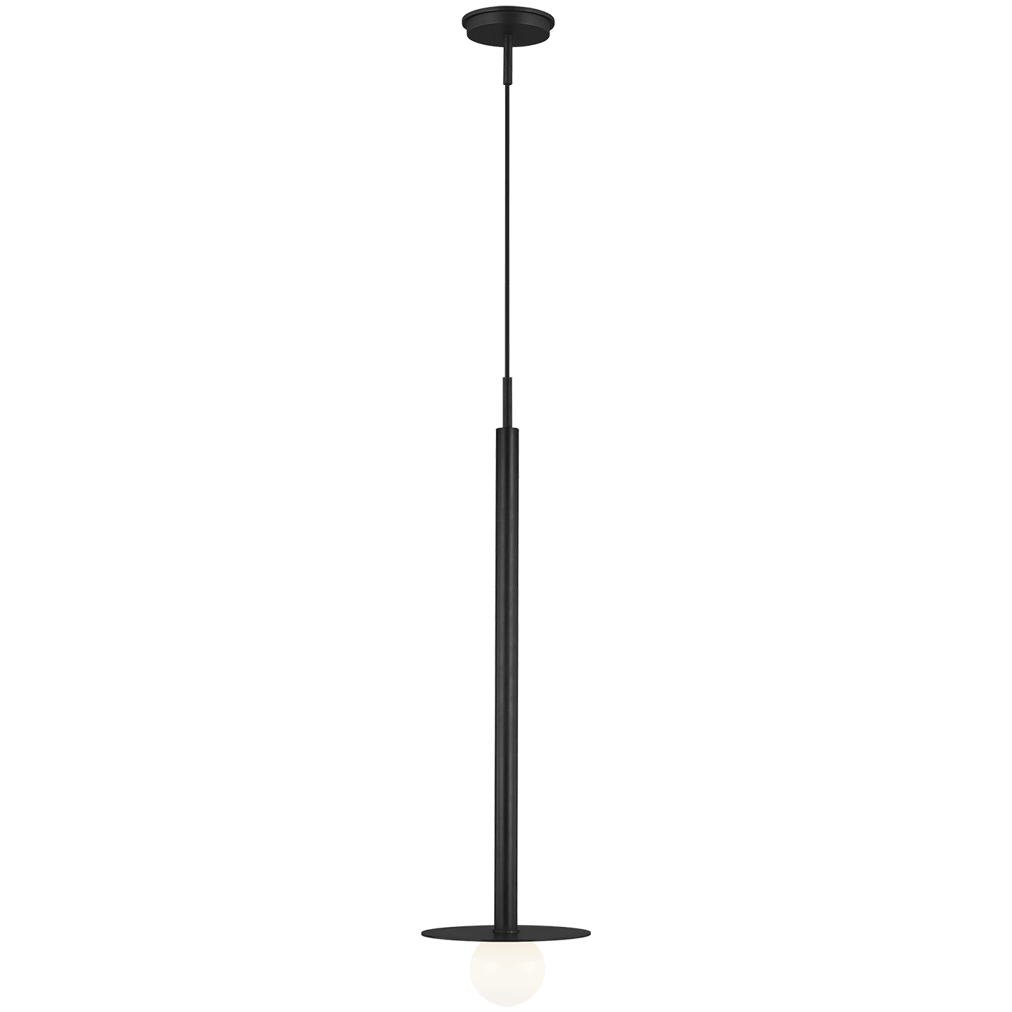 Nodes Tall Pendant - Midnight Black Finish